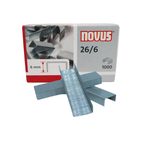 Heftklammern novus hefter - 26/6,