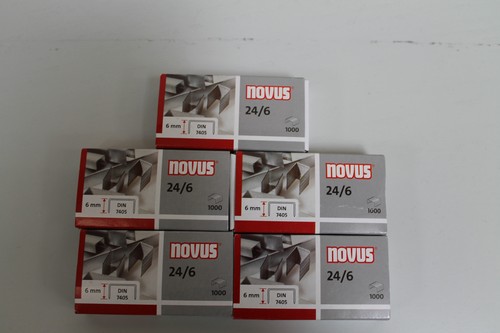 Pack novus heftklammern - 5,