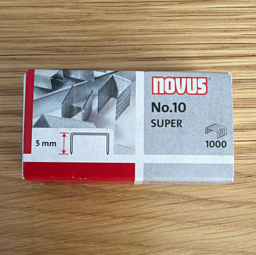 Novus heftklammern super - novus,