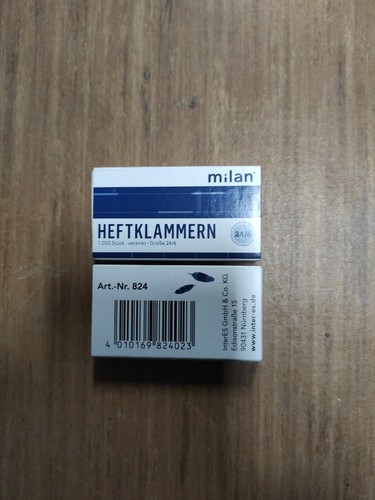 Milan heftklammern 2x - milan,