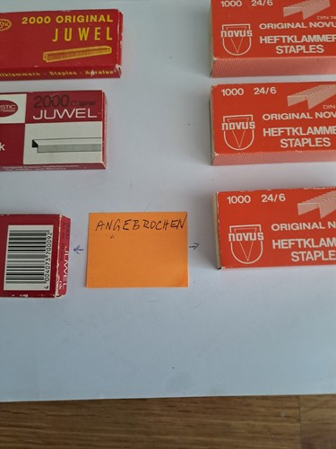 Vintage heftklammern original - heftklammern,