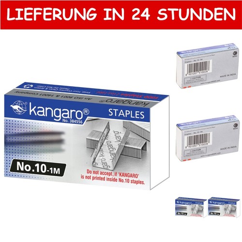 Kangaro heftklammern 10 - kangaro, nr.