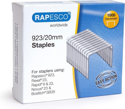 Rapesco 1241 923 20mm - 1241, typ