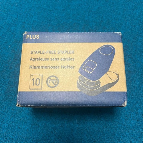Plus staple free stapler - plus,