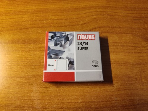 Novus super heftklammern - 23/13,