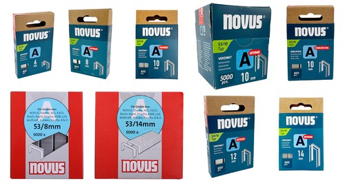 Tackerklammern typ novus - tackerklammern, 53