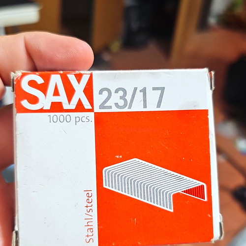 Sax heftklammern stahl - sax,